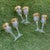 1980s Vintage Gilded Venetian Inspired Stemware Wine Glasses- Set of 6 For Sale - Image 4 of 8
