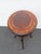 Brown French Early 1900s Hand Carved Inlay Side End Center Table 6668 For Sale - Image 8 of 17