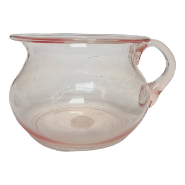 Art Deco Potty from Hortensja Glasswork, 1930s For Sale