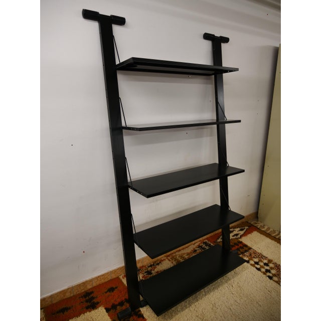 Postmodern Metal Shelving Unit by Rodney Kinsman for Bieffeplast, 1980s For Sale - Image 13 of 14