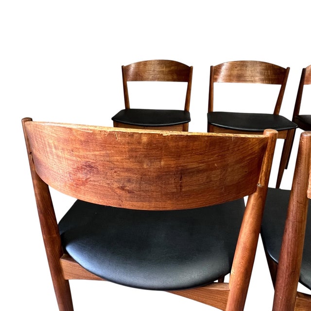 Danish Mid-Century Dining Chairs by Jydsk Møbelindustri Skanderborg - Set of 8 For Sale In New York - Image 6 of 12