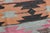 Colorful Geometric Pattern Woven Kilim Runner Rug For Sale In San Francisco - Image 6 of 11