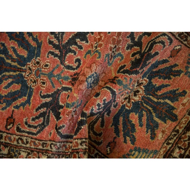 Vintage Mehreban Rug Mat - 2' x 2'9" For Sale - Image 9 of 9