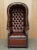"A truly spectacular and rare late Victorian style, fully restored Chesterfield cigar brown leather porter's armchair....