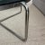 Dove Gray 1990s Round Chrome and Thick Glass Coffee Table For Sale - Image 8 of 11