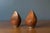 Vintage Sculptural Solid Teak Salt and Pepper Shaker Set by p.j. Østergaard For Sale - Image 4 of 9