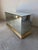 Hollywood Regency 1970s Vintage Ello Furniture Mirrored Glass & Brass Sideboard For Sale - Image 3 of 15