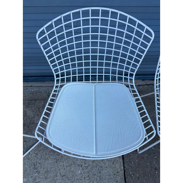Knoll Bertoia for Knoll Dining Chairs - Set of 4 For Sale - Image 4 of 10
