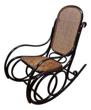 Antique Bentwood Rocking Chair from Thonet, 1890s