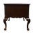 Sligh Furniture the Ellis Line Solid Mahogany Traditional Chippendale Style 58" Desk W. Tooled Leather Top For Sale - Image 10 of 12