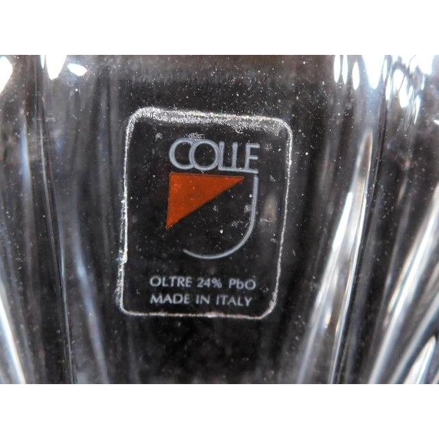 Contemporary 1940s Colle Crystal Perfume Bottle From Italy For Sale - Image 3 of 5
