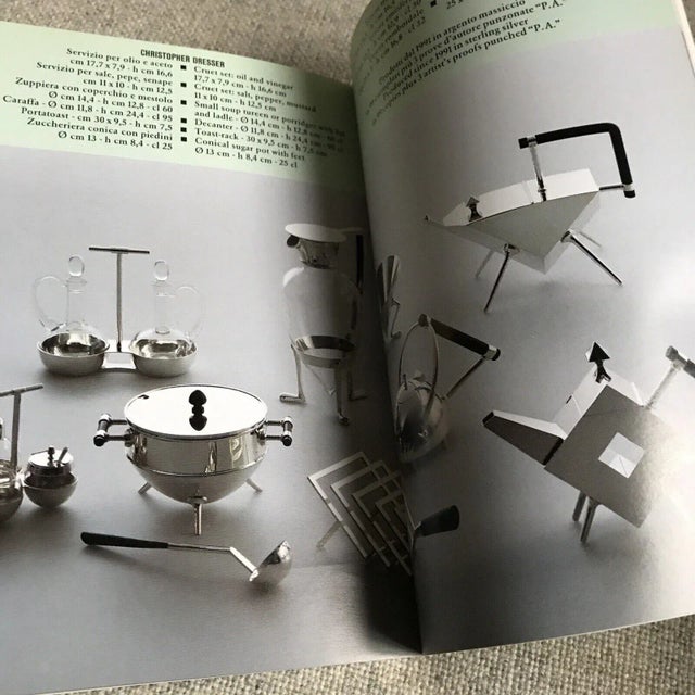 1990s Officina Alessi Kitchenware Crockery Cutlery Promo Book Catalog