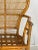Pair Bamboo & Rattan Fan Back Arm Chairs For Sale - Image 12 of 18