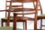 Set of 4 Mid Century Danish Modern Contoured Ladder Back Dining Chairs in Teak by Torbjorn Afdal for Vamo For Sale In Orlando - Image 6 of 8