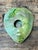 Vintage Green Ceramic Turtle Flower Frog For Sale - Image 12 of 15