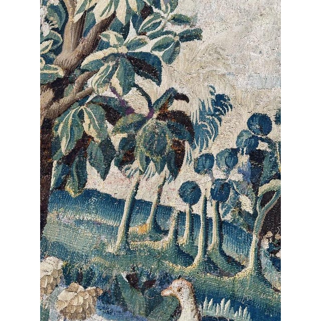 Antique Aubusson Tapestry, 1700s For Sale - Image 17 of 18