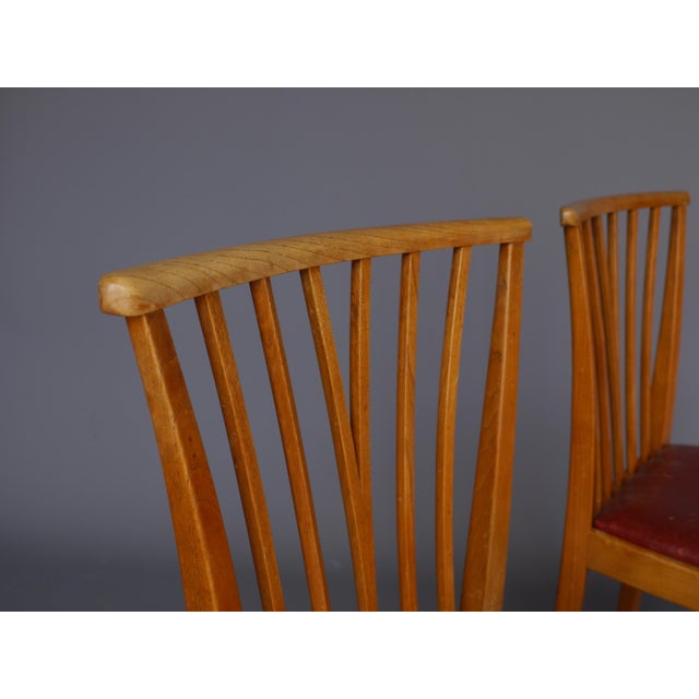 Dining Chairs by Elmar Berkovich for Zijlstra te Joure, 1947, Set of 2 For Sale - Image 14 of 15