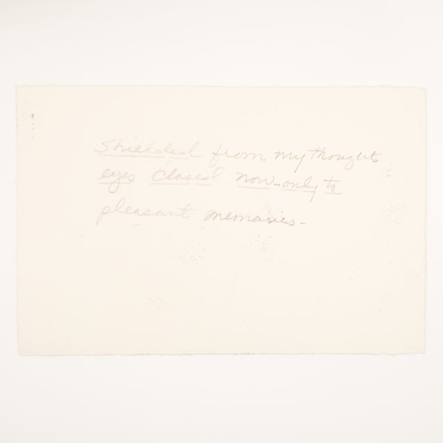 Shielded - Eva Bouzard-Hui, C. 1994 For Sale - Image 10 of 12