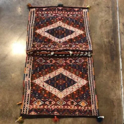 1980s Tribal Persian Hamadan Decorative Saddle Bag For Sale - Image 13 of 13