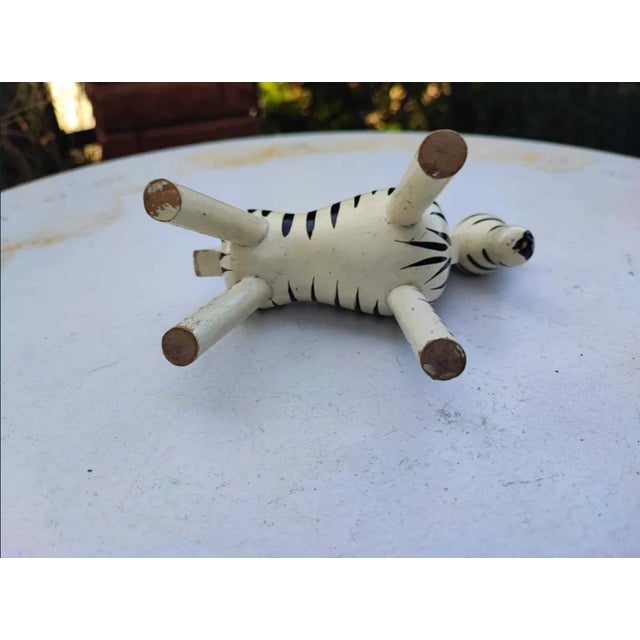1960s Danish Wooden Zebra Figurine by Kay Bojesen, 1950s For Sale - Image 5 of 6