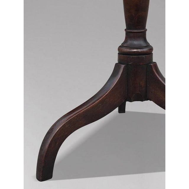 18th Century George III Mahogany Tripod Table, 1790 For Sale - Image 4 of 8