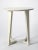 This white end table is perfect for small spaces. With a modern aesthetic you, can enjoy a cup of tea and chat with...