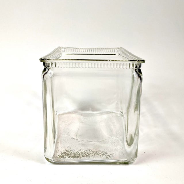 20th Century Tall Glass Container or Planter For Sale - Image 4 of 6