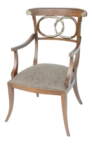 Vintage Hand Carved Chair