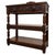 Antique English Carved Oak Buffet, 1800s For Sale - Image 3 of 12
