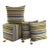 Missoni Home Zig Zag Striped Pillows and Cube Ottoman Pouf – Set of Four For Sale