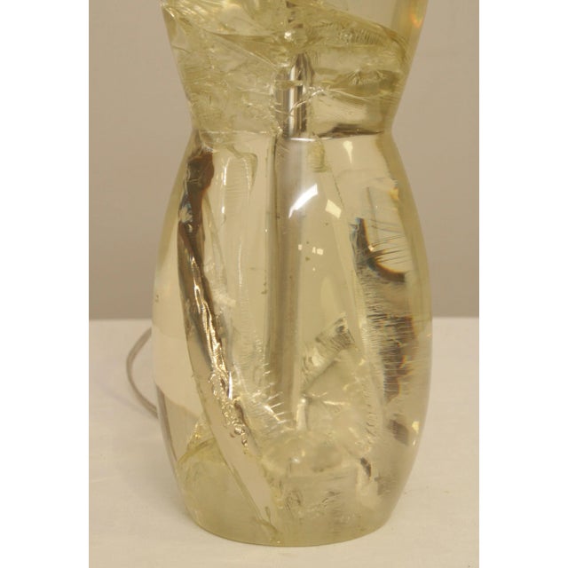 Modern Acrylic Table Lamp For Sale In Philadelphia - Image 6 of 13