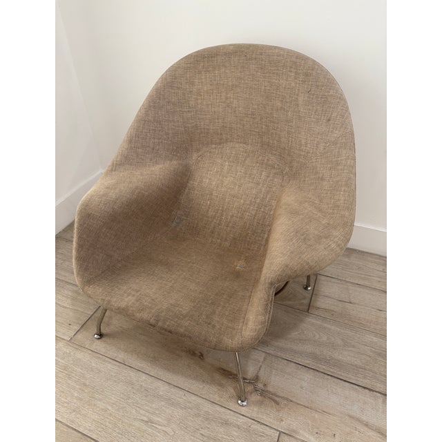 1950s Older Womb Chair Attributed to Eero Saarinen for Knoll International For Sale - Image 12 of 12