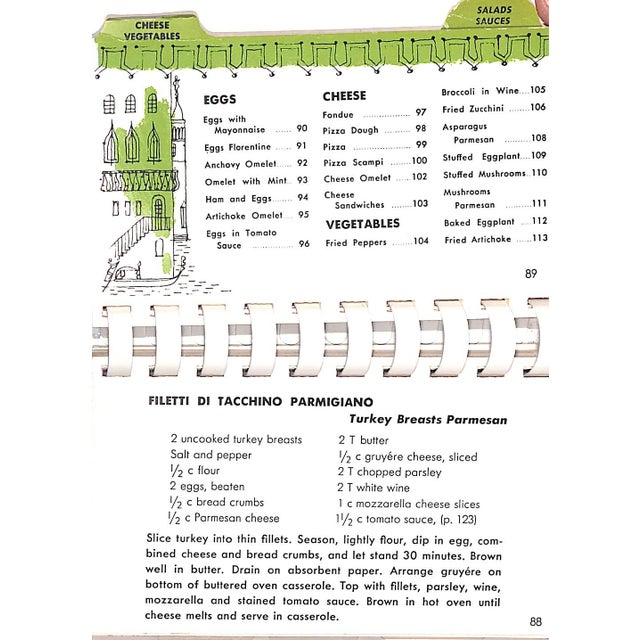 Paper "Thank You Mister Columbus the Choice Cuisine of Italy" 1956 Rosen, Ruth Chier For Sale - Image 7 of 7