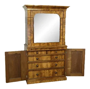 Continental Mahogany Cabinet, 1880s
