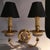 Postmodern Brass and Porcelain Wall Lights, Italy, 1970s, Set of 2 For Sale - Image 3 of 18