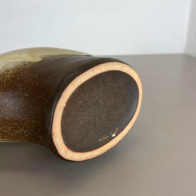 Fat Lava Ceramic Pottery Vase by Gerda Heukeroth for Carstens Tönnieshof, Germany, 1970s For Sale - Image 17 of 18