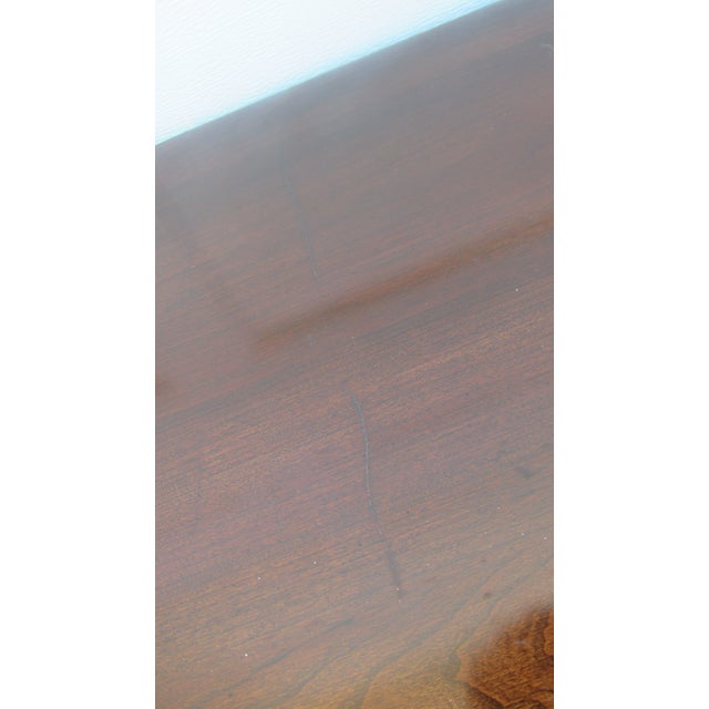 Wood 1980s Ethan Allen Georgian Court Dresser Cherry Designer For Sale - Image 7 of 13