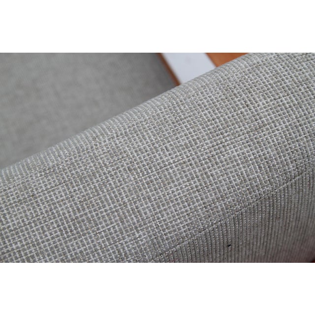 1960s Vintage Lounge Chair in Cherry Wood by Walter Knoll, 1965 For Sale - Image 5 of 13