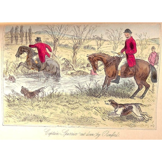 1900 - 1909 "Mr. Romford's Hounds Vol I. & Ii." 1900 Surtees For Sale - Image 5 of 12
