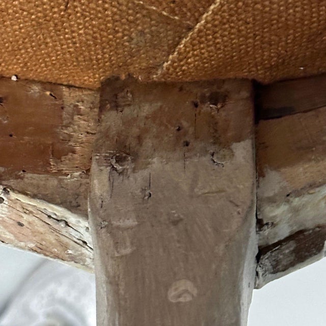 Louis XV Style, Bergère Chairs, Grey Painted Wood, Fabric, France, 1890 For Sale - Image 18 of 18