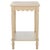 Wood Heaven Scalloped Accent Table in Natural For Sale - Image 7 of 8