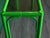 Late 20th Century Faux Bamboo High Gloss Green Lacquered Console For Sale - Image 10 of 16