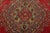 Tabriz Rug 9’5” X 12’7” Red Wool Traditional Hand-Knotted Oriental Carpet For Sale In Philadelphia - Image 6 of 15