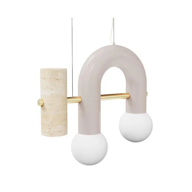 Contemporary Pyppe Single III Suspension Lamp by Utu Soulful Lighting For Sale - Image 3 of 3