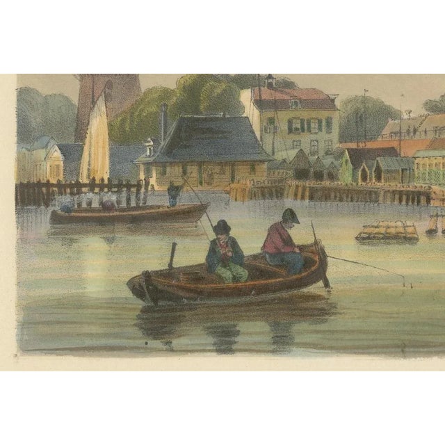 C. Springer, Hoge Sluis, 1850, Lithograph on Paper For Sale - Image 4 of 10