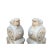 Chinese Pair White Marble Stone Fengshui Foo Dogs Drum Statues For Sale - Image 4 of 9