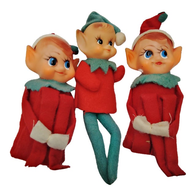 Vintage Knee Hugger Pixie Elves For Sale