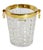 French Gilt Metal and Cut Crystal Champagne Bucket, 1980s For Sale - Image 6 of 6