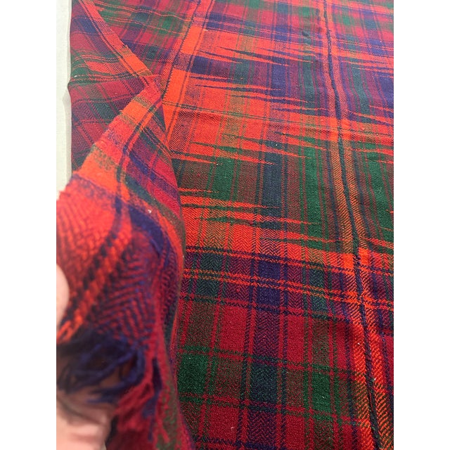 Native American Antique Mooj Textile – Kurdish Wool Weaving Tradition For Sale - Image 3 of 12