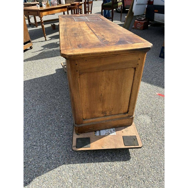 Wood Vintage Commercial Bank, 1950s For Sale - Image 7 of 9